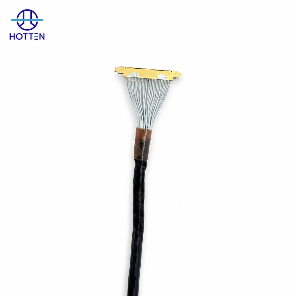 I-PEX 20532 30Pin Micro Coaxial Cable Assembly for AI Vision & Display Devices