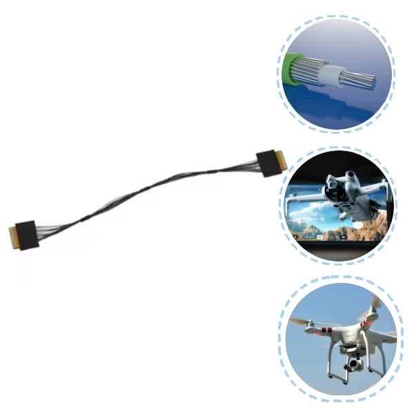 FPC Micro Coaxial Cable Assembly | 4K High-Speed Signal Cable Solution