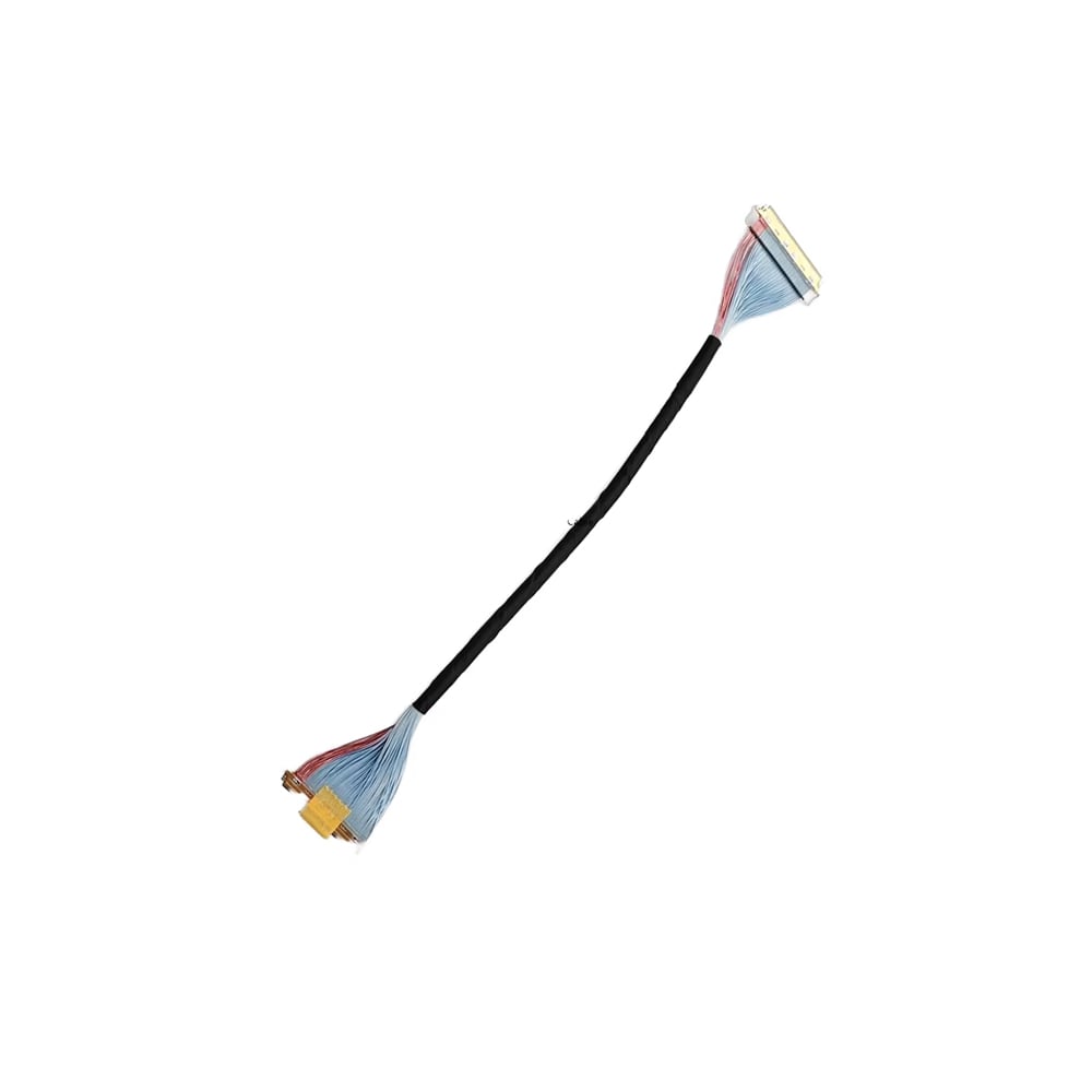 Customizable Micro Coaxial Cable Harness LVDS Assembly -20634-2LP-60P0.4-36-40 -180-T-TP Micro Coaxial Cable Assembly