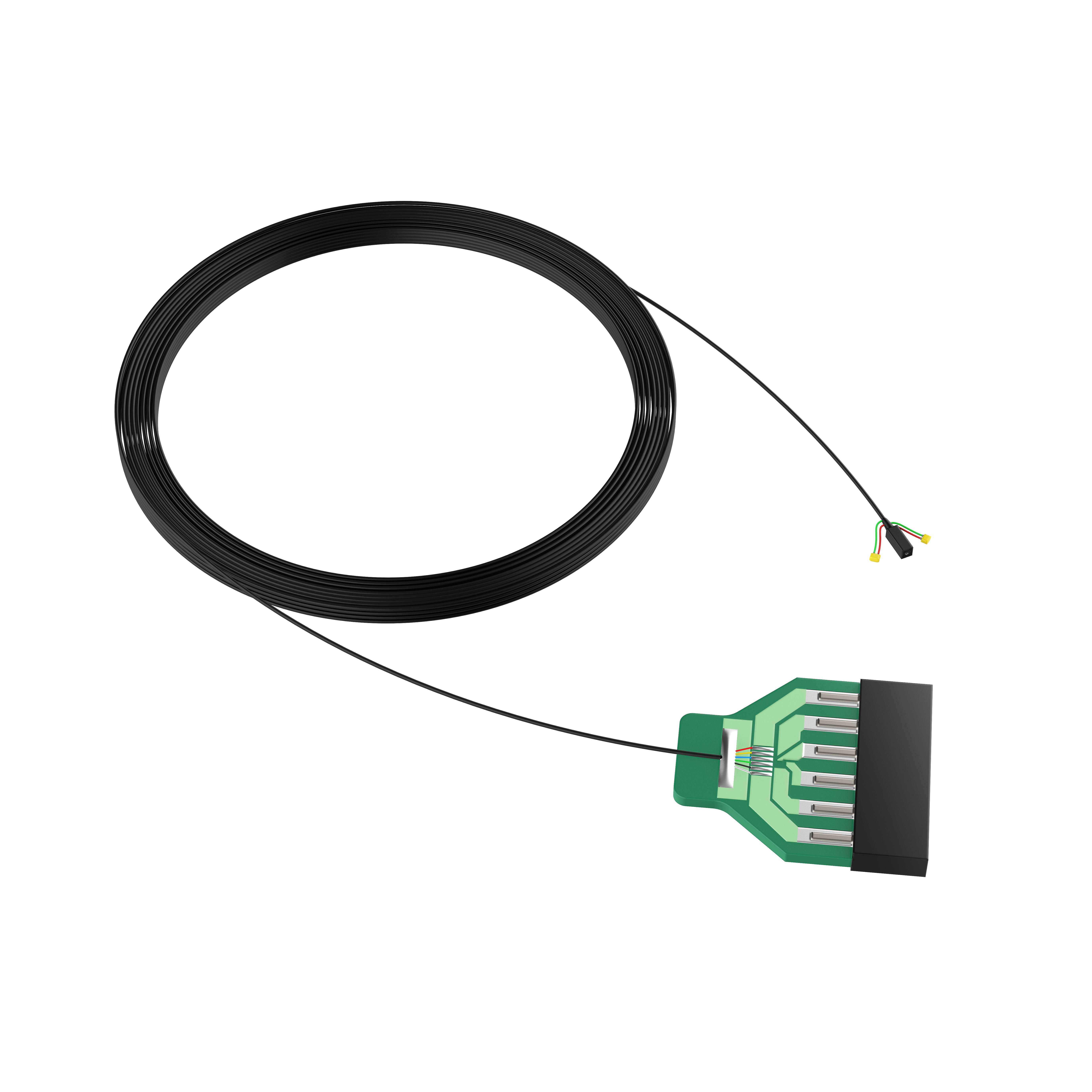 OV6946+ LED Industrial Medical Endoscope Module with Multi-Core Micro Coaxial Cable Assembly Wiring Harness