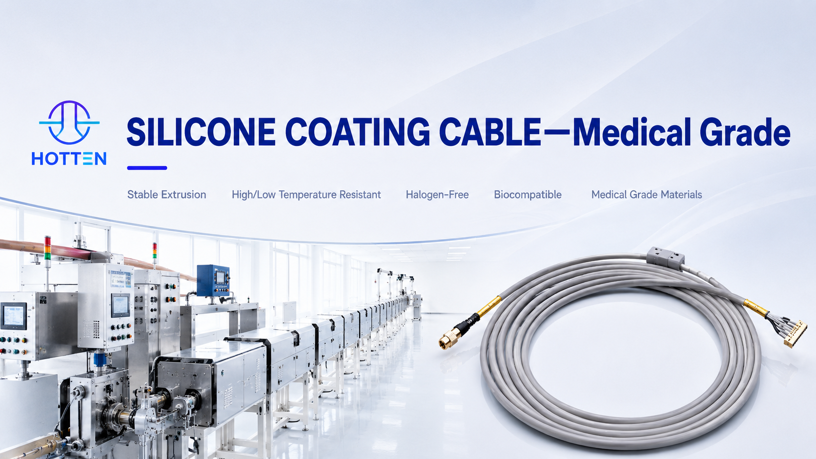 Ultrasound Medical Cable Tactile Coating Technology: Surface Feel and Manufacturing Barriers of High-Flexibility External Cables