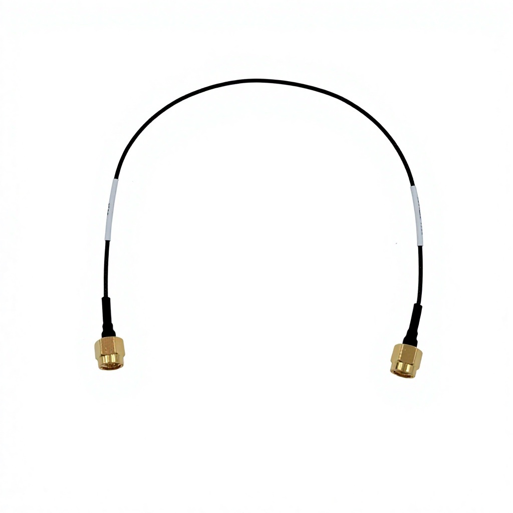 SMA Straight Plug to SMA Straight Plug RF Coaxial Cable Assembly