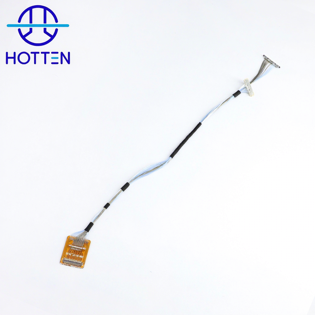 46AWG HRS DF56/DF36 Micro Coaxial UAV Cable Assembly