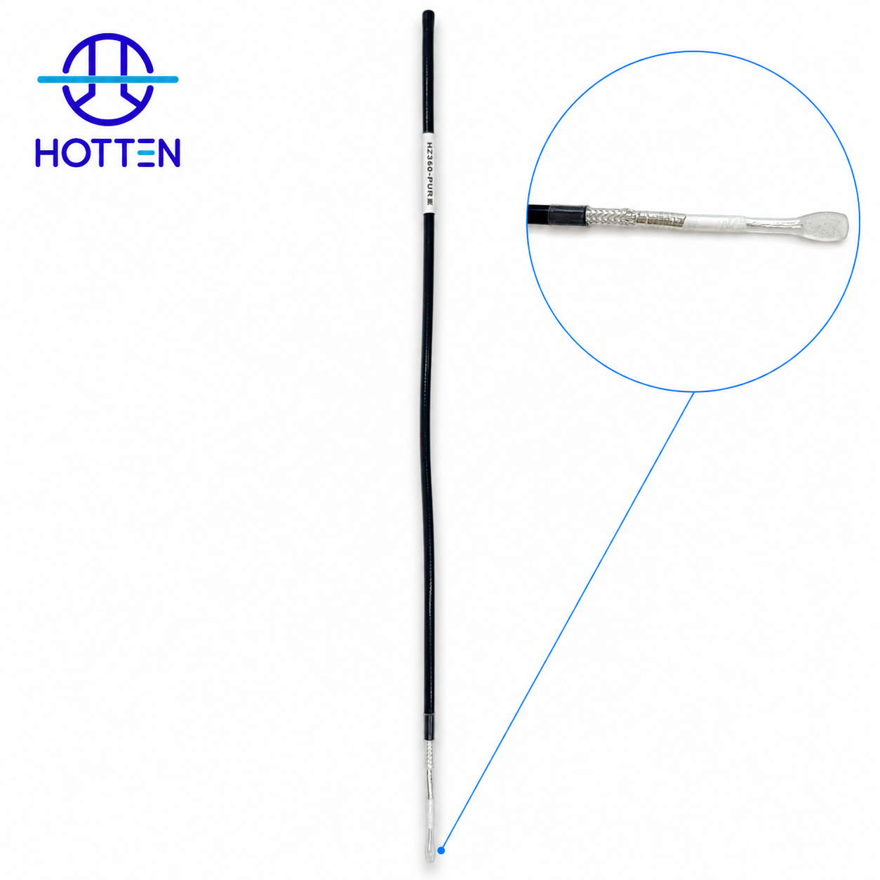 5.0mm 50Ω 26.5GHz Ultra-Flexible Low-Loss RF Coaxial Cable