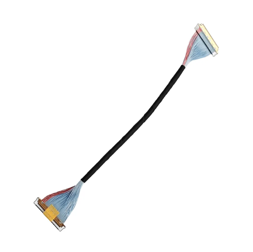 What dictates the flex life of micro coaxial assemblies in medical probes?