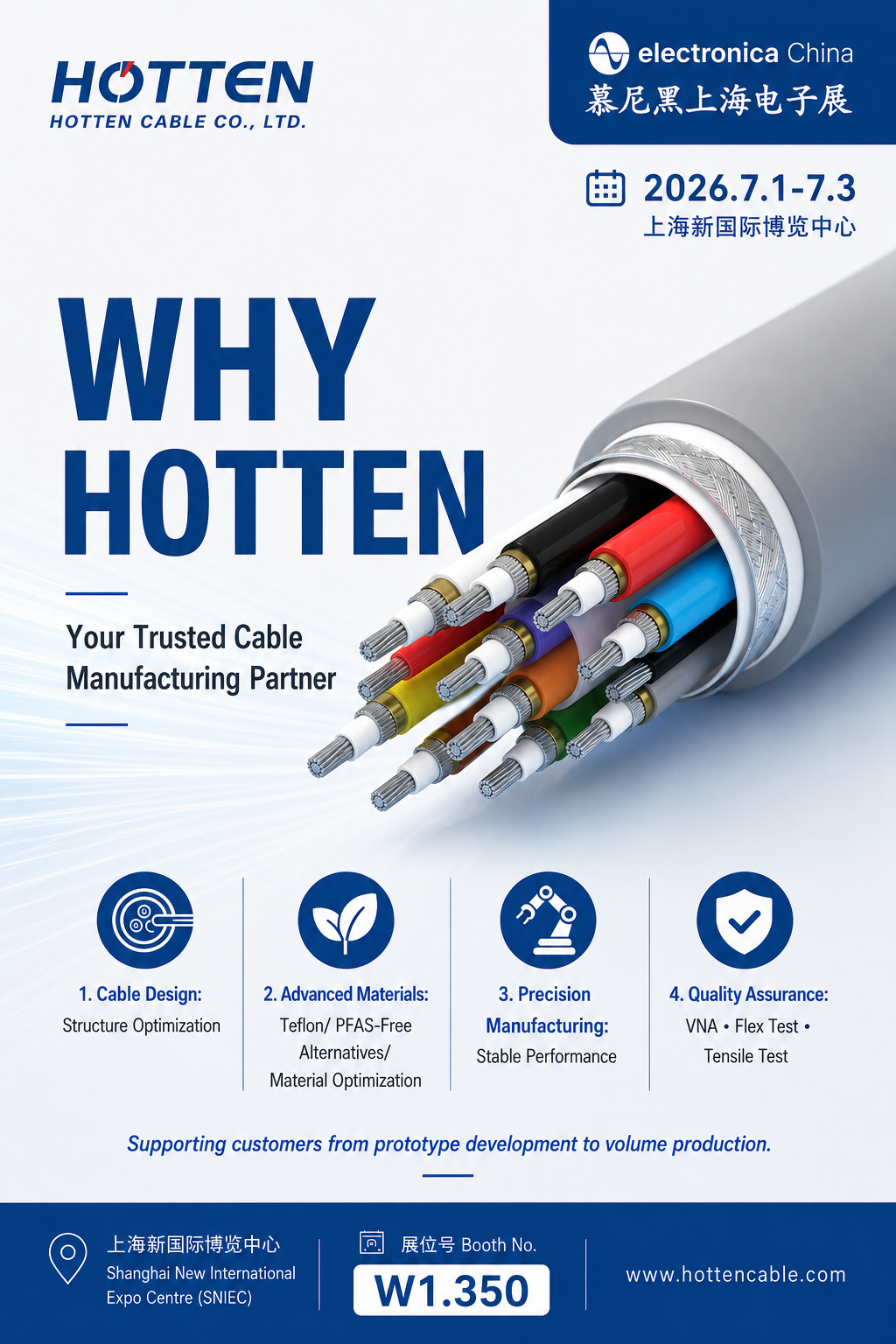 From Design to Manufacturing: Meet HOTTEN at electronica China 2026
