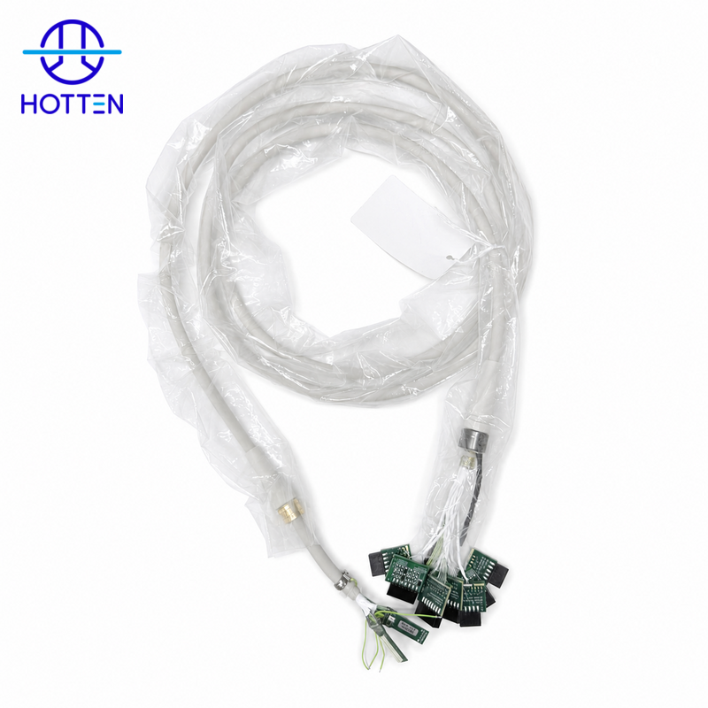 84-Core 38AWG Medical Ultrasound Probe Cable Assembly