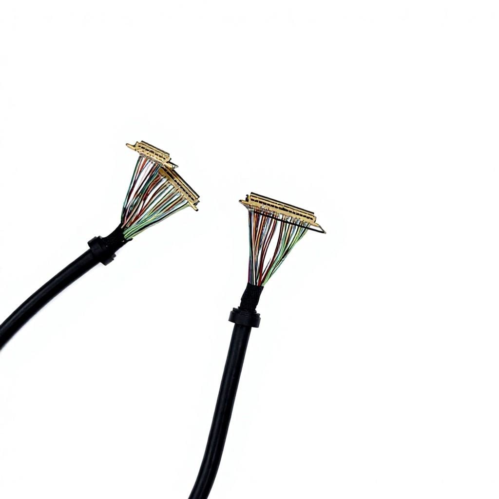 36AWG 50Pin 0.5mm Pitch I-PEX 20454 Micro Coaxial Cable Assembly