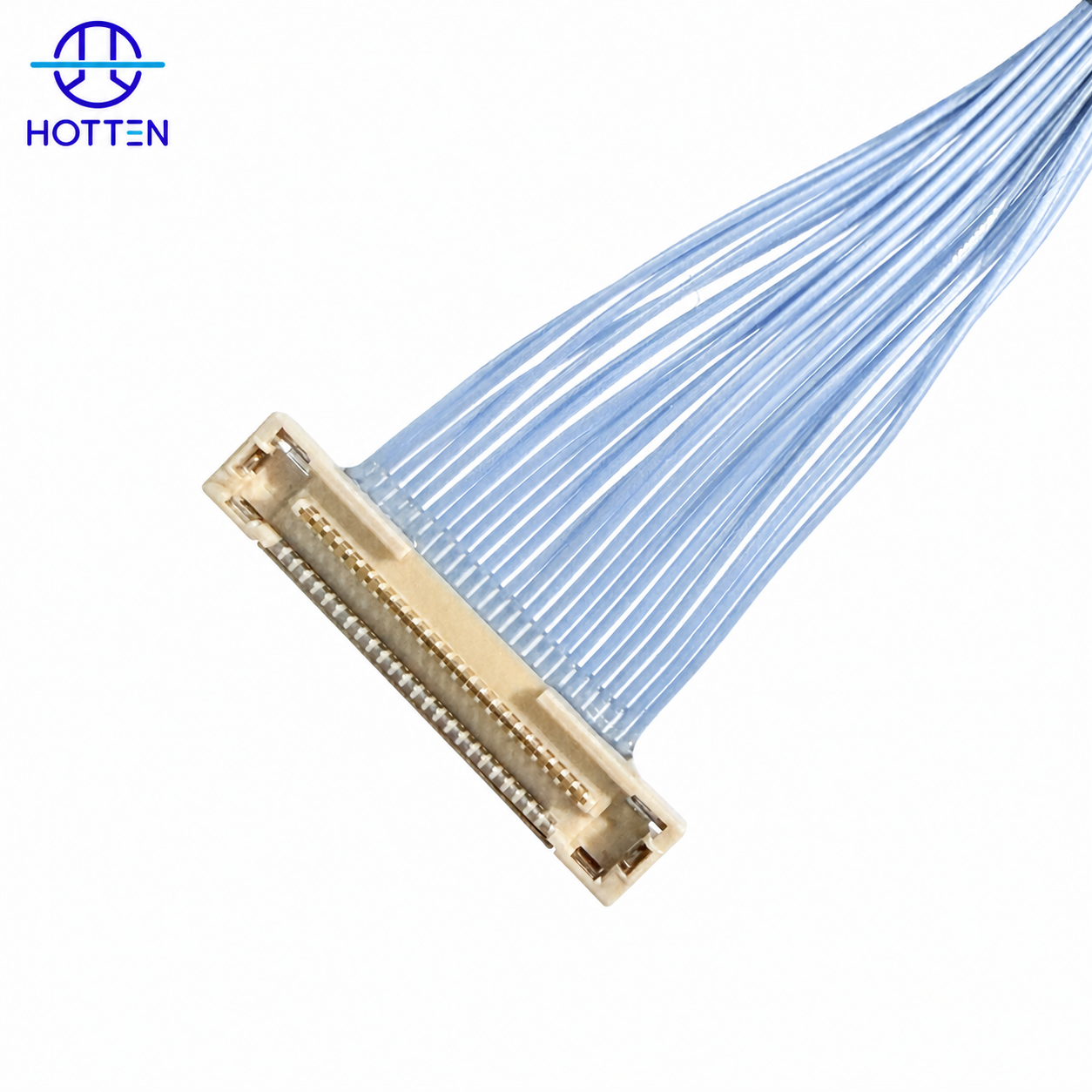 HRS DF36 50Pin 0.4mm Pitch 42AWG Micro Coaxial Cable Assembly