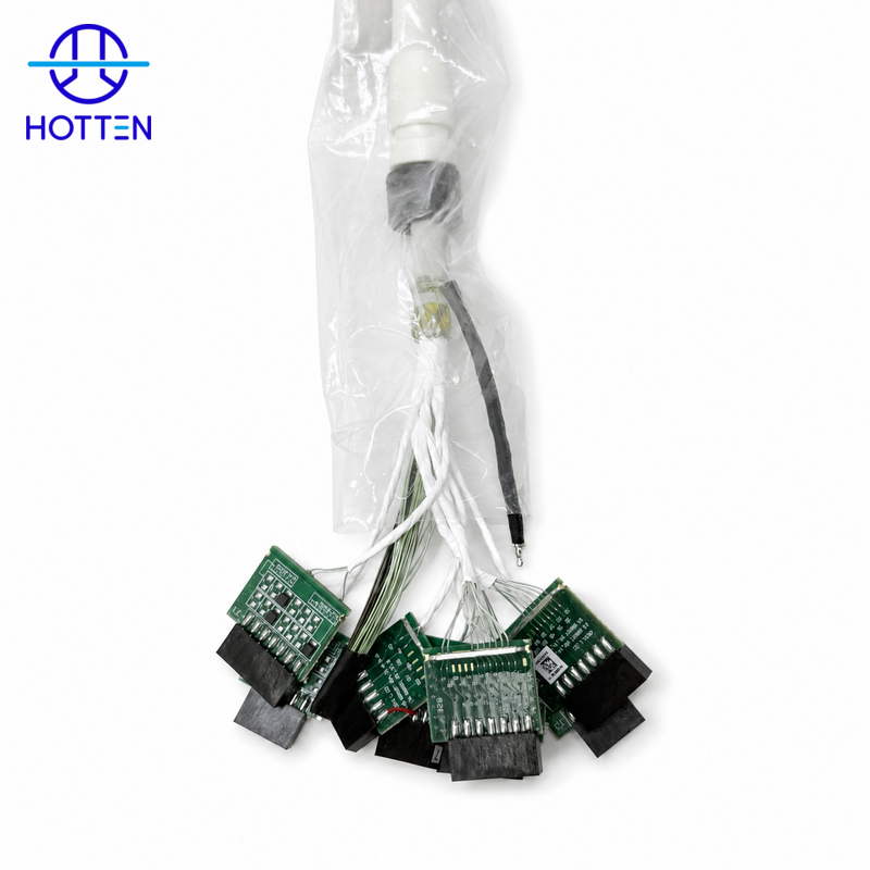 84-Core 38AWG Medical Ultrasound Probe Cable Assembly