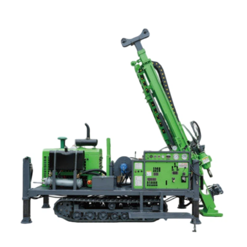 JY-500 Rubber Crawler-type Full Hydraulic Core Drilling Rig