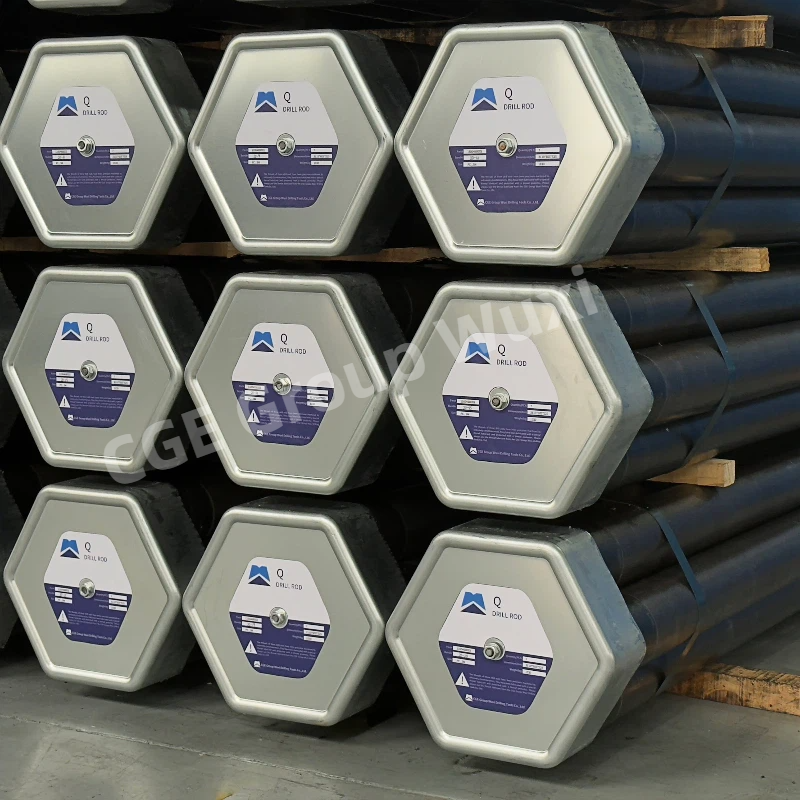 China Factory Geological PHD Drill Rod Drill Pipe Forged Carbon Steel Drilling Tool Ore Mining Equipment Parts
