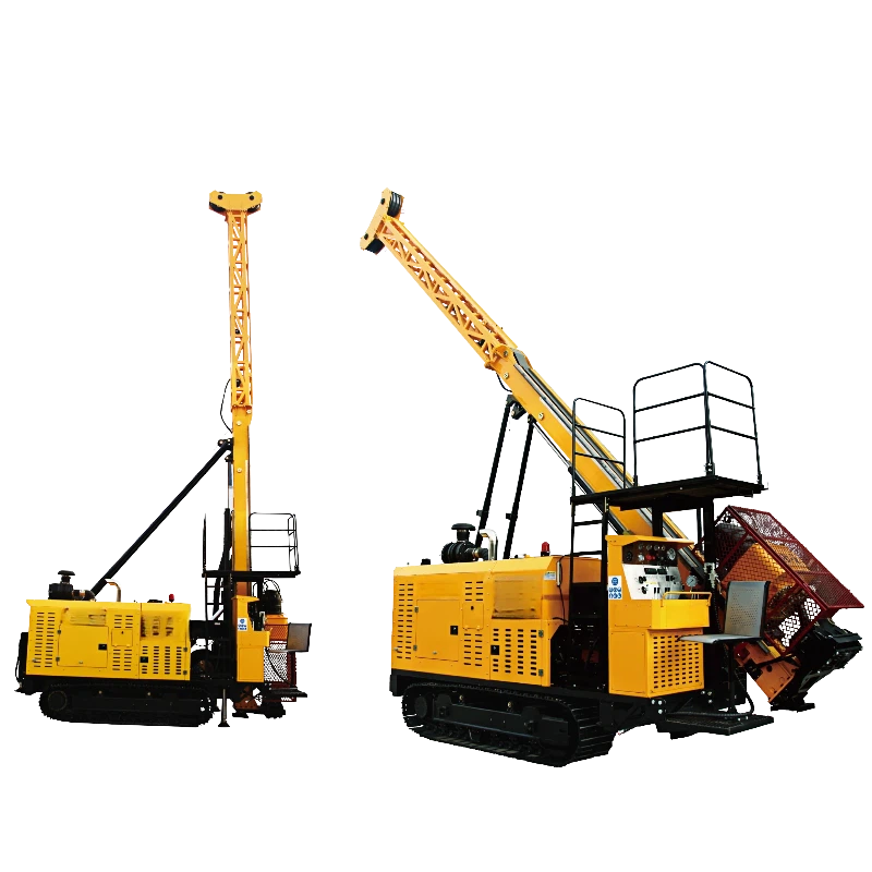 HYDX-5E Two Speed Full Hydraulic Core Drilling Rig for Mineral Exploration
