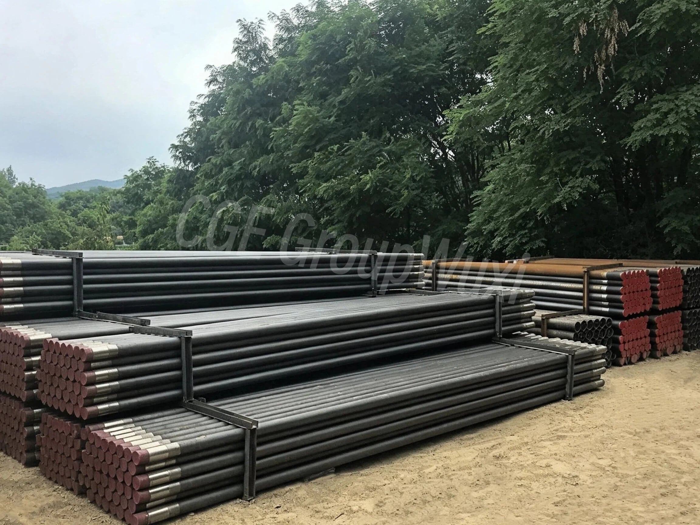 Wireline Core Drill Rods & Complete Drilling Tools Deployed for New Geological Exploration Project