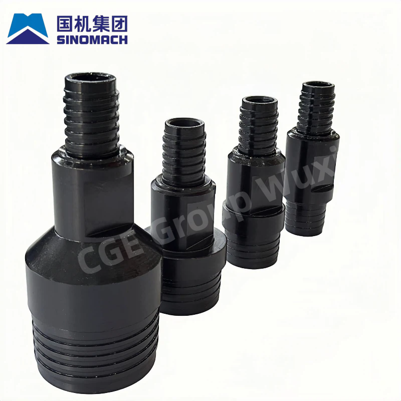 HQ Water Swivel Crossover Sub DCDMA Standard Alloy Steel Reducing Adapter for Wireline Core Drilling