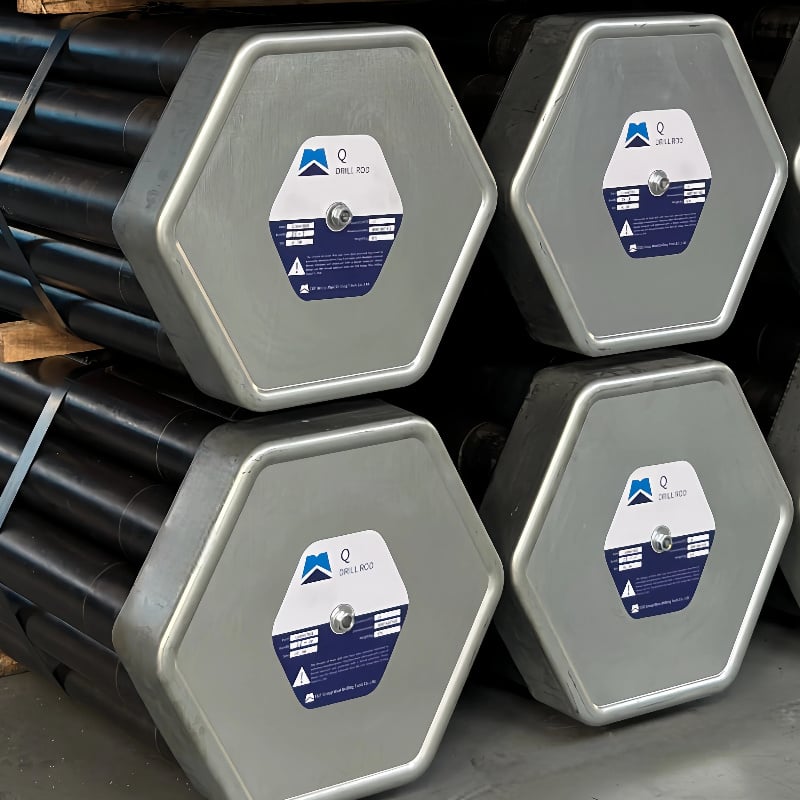 NQA DCDMA standard ultra-deep hole flagship reinforced core-tightening drill pipe