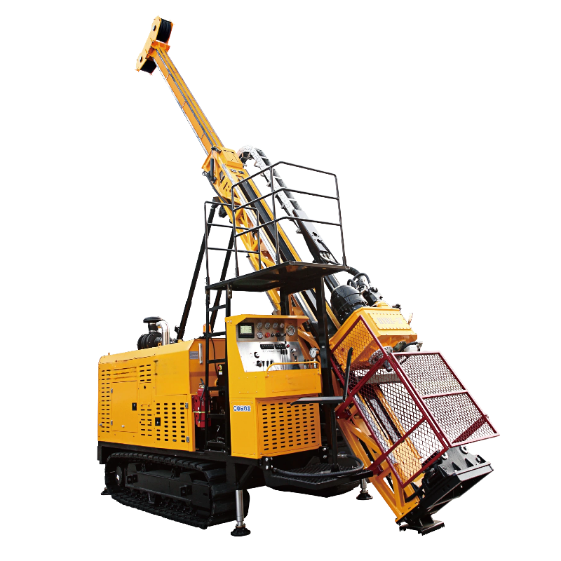 HYDX-5F Full Hydraulic Core Drilling Rig with Telescopic Mast