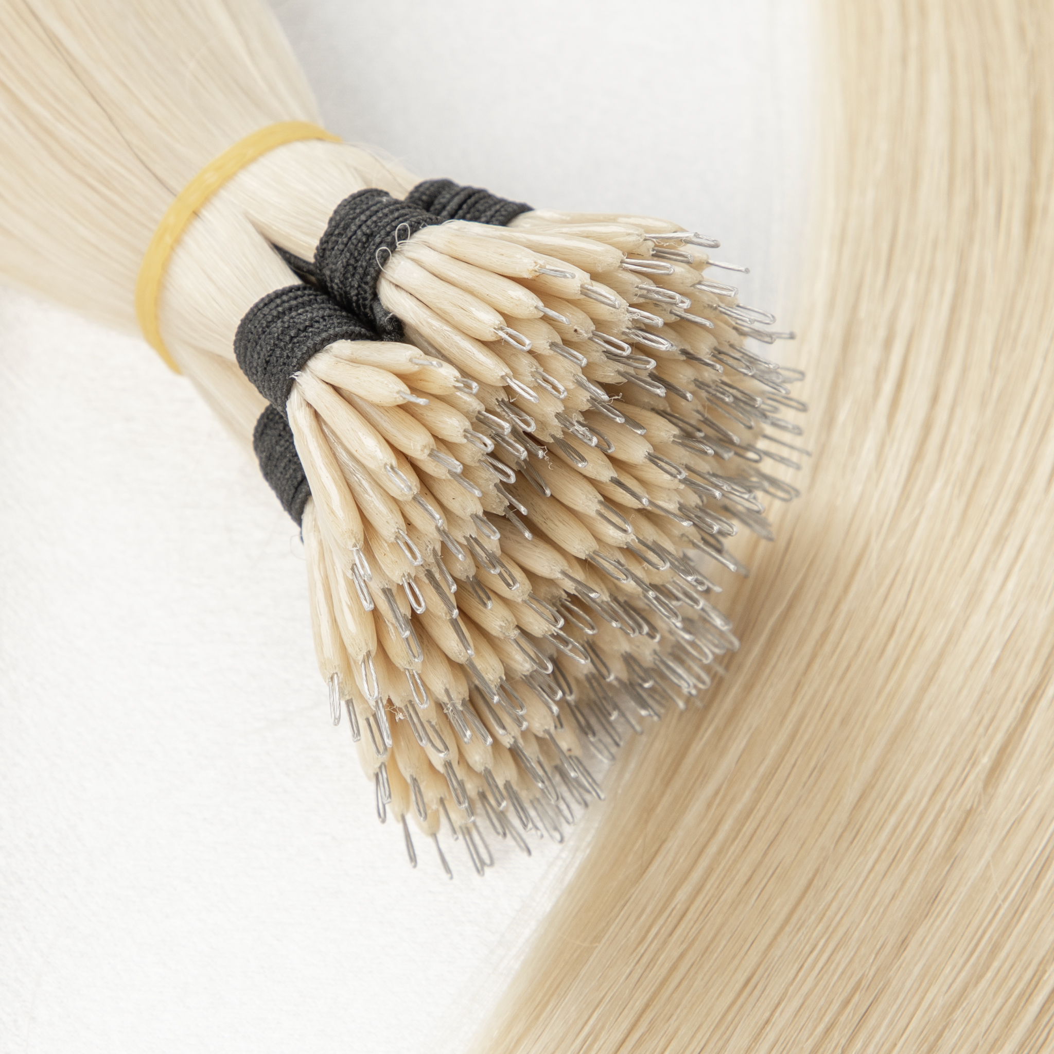 1g Nano Ring Tip Virgin Human Hair Extensions With Cuticle Aligned Technology For Professional Micro Link Installation