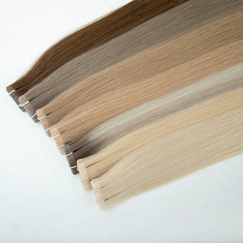 How to Maintain Tape Hair Extensions for Long-Lasting Shine?