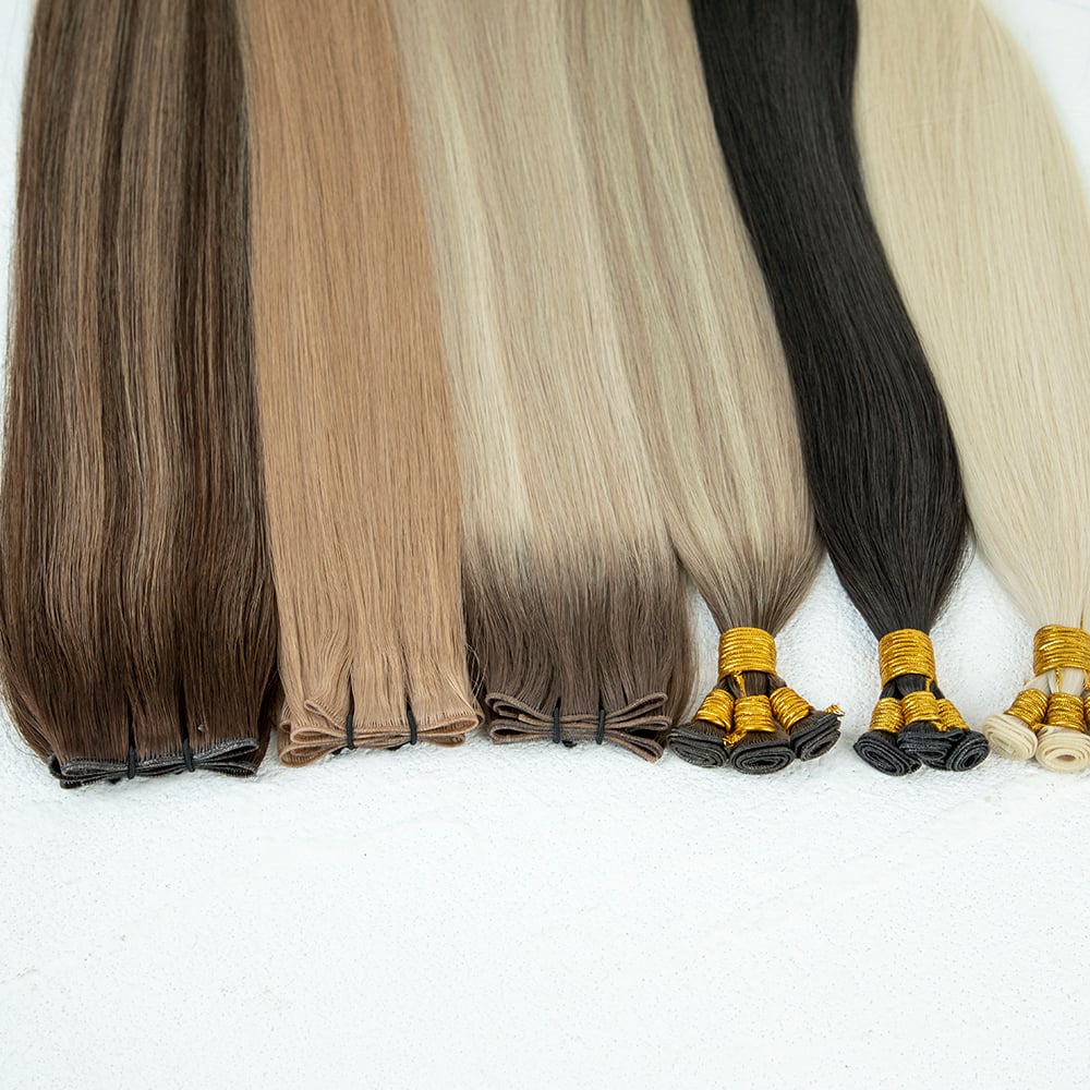 What Hair Textures Are Available for Human Hair Weft Extensions?