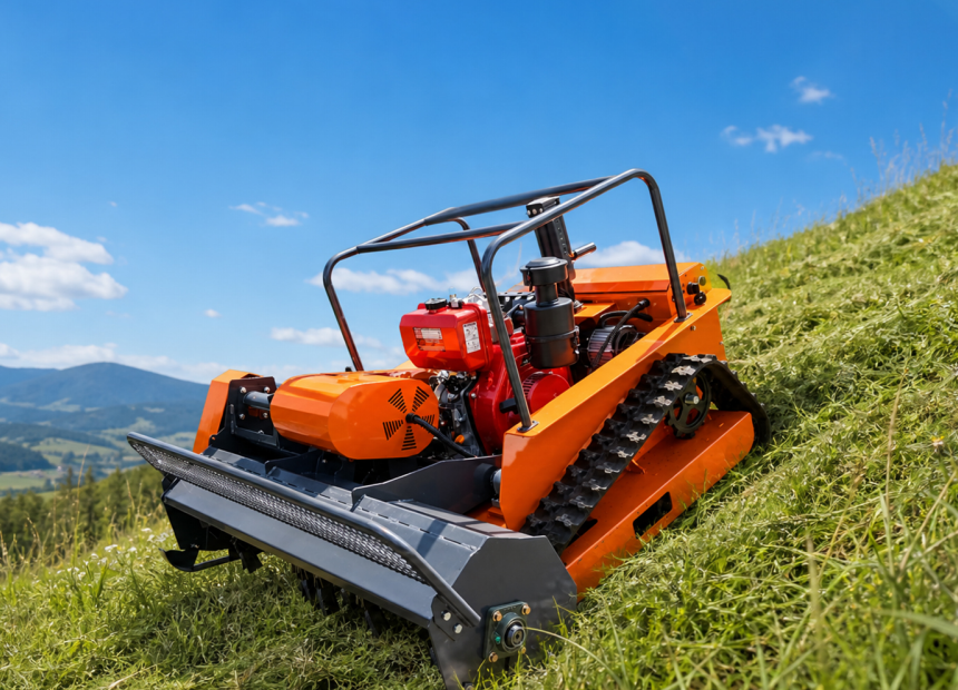 Remote Control Slope Mowers for Extreme Terrains: The Definitive Commercial Selection & Operation Guide