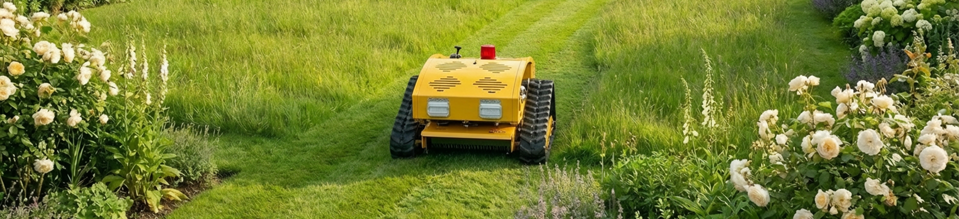 kesen battery cordless industrial grade remote control lawn mower 1000mm cutting height wheeled all terrain self propelled robot-0