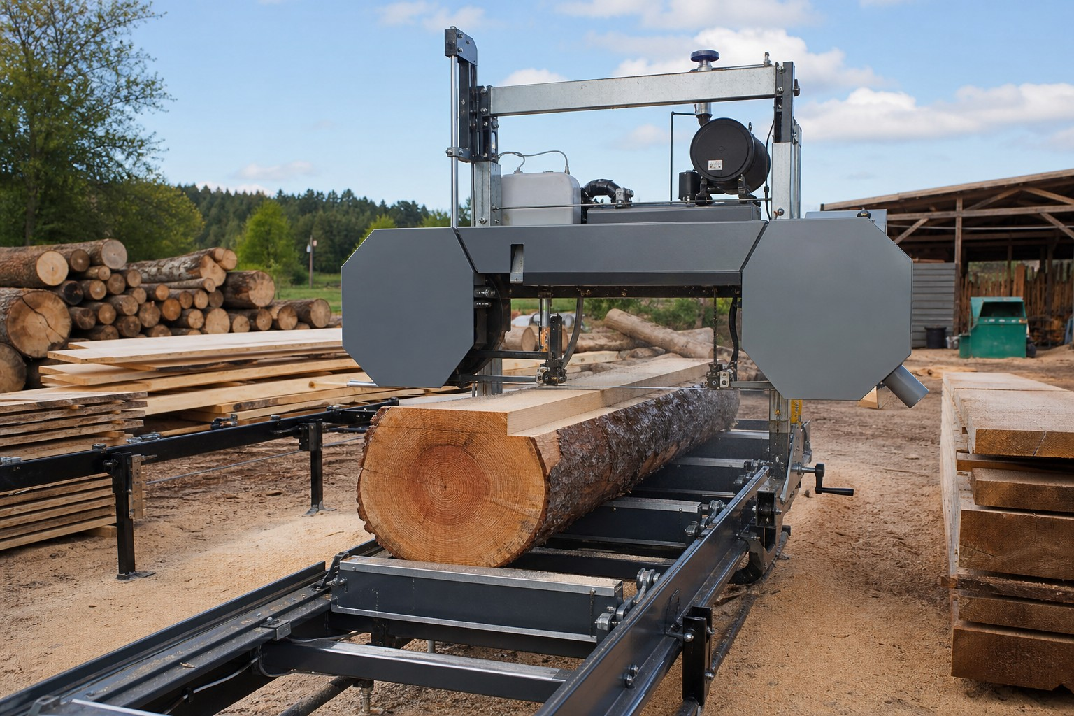 Band Saw Sawmills for Small-Scale Timber Yards: Turning Raw Logs into Profitable Lumber, On Your Terms