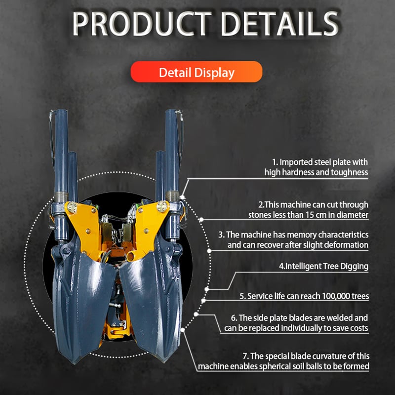 Premium Tree Spade Machine for Efficient Tree Transplanting