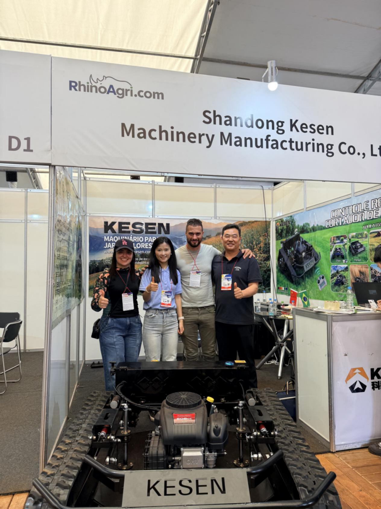 Lluniodd Peirianneg Kesen yn llwyddiant y lawr mewn pellgynhyrchydd KS900 ar Agrishow 2026