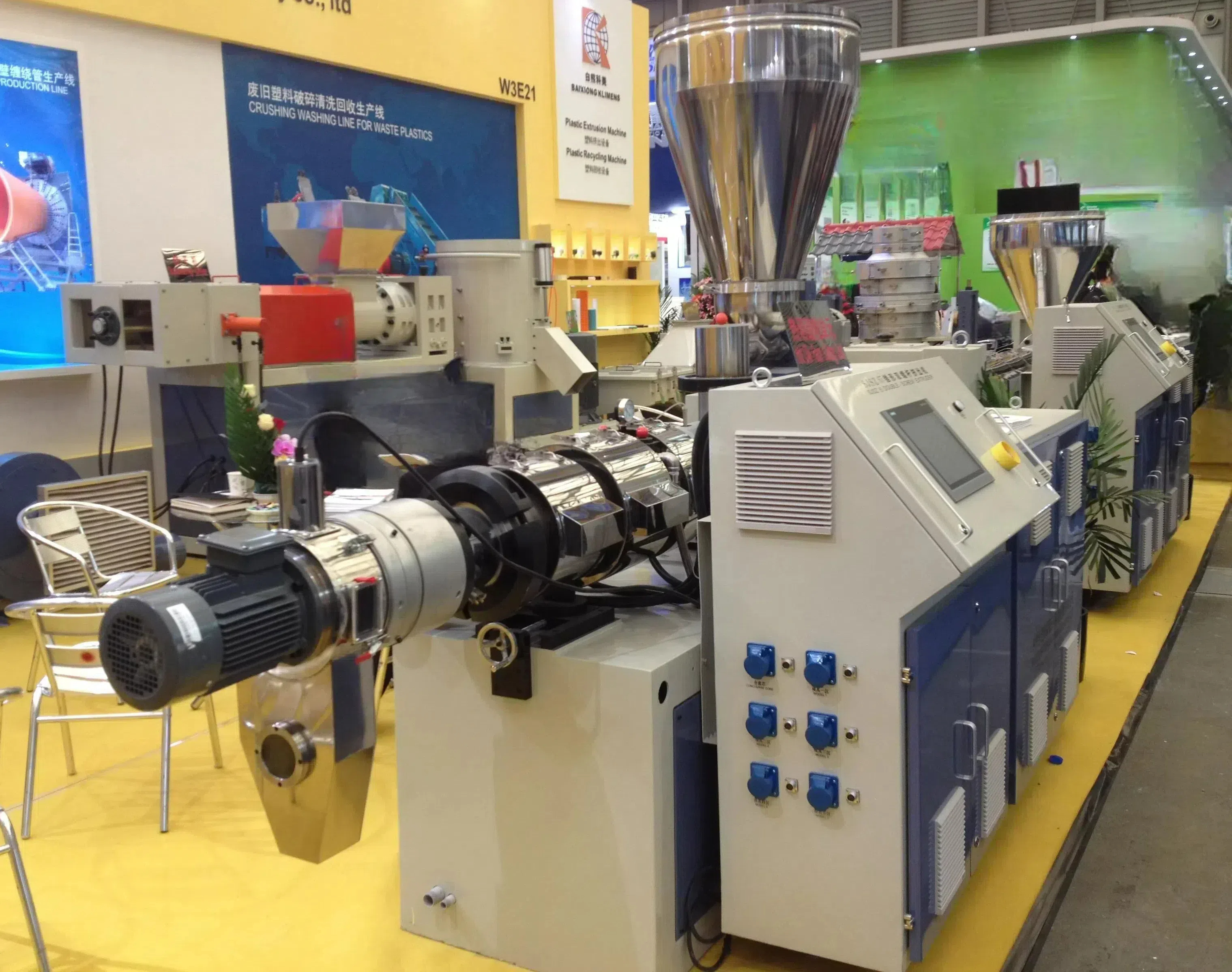 SJSZ Series Conical Twin-Screw Plastic Extruder supplier