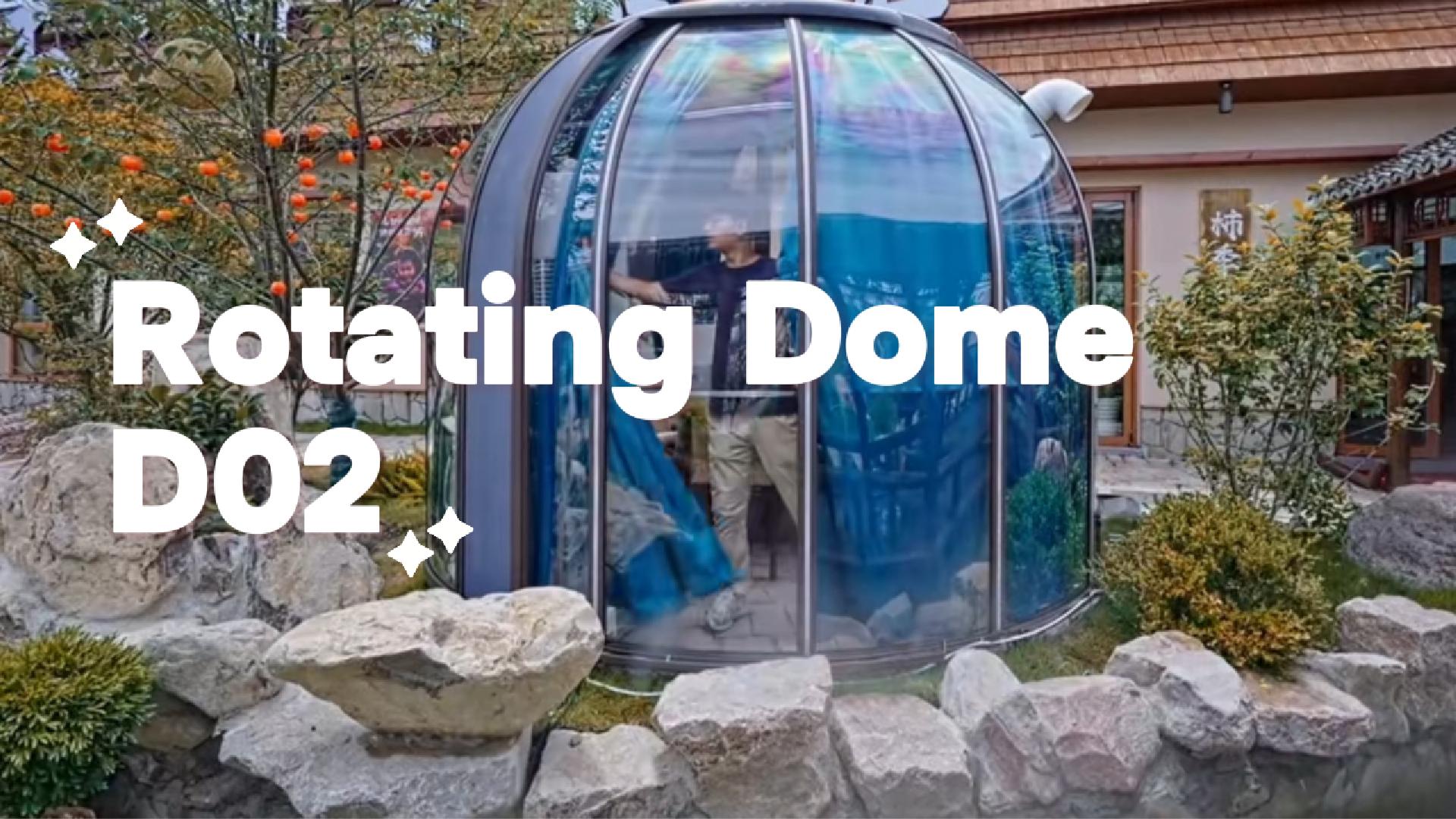 Sunkaer Rotating Polycarbonate Dome: A Restaurant Dining Experience That Goes Viral 