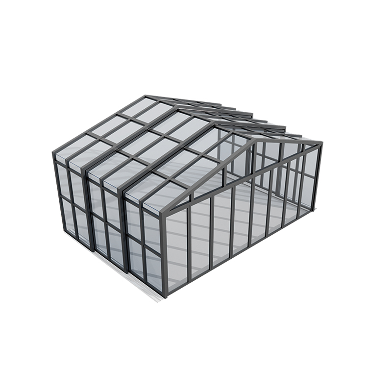 Customized Polycarbonate Patio Enclosure Glass Houses balcony cover