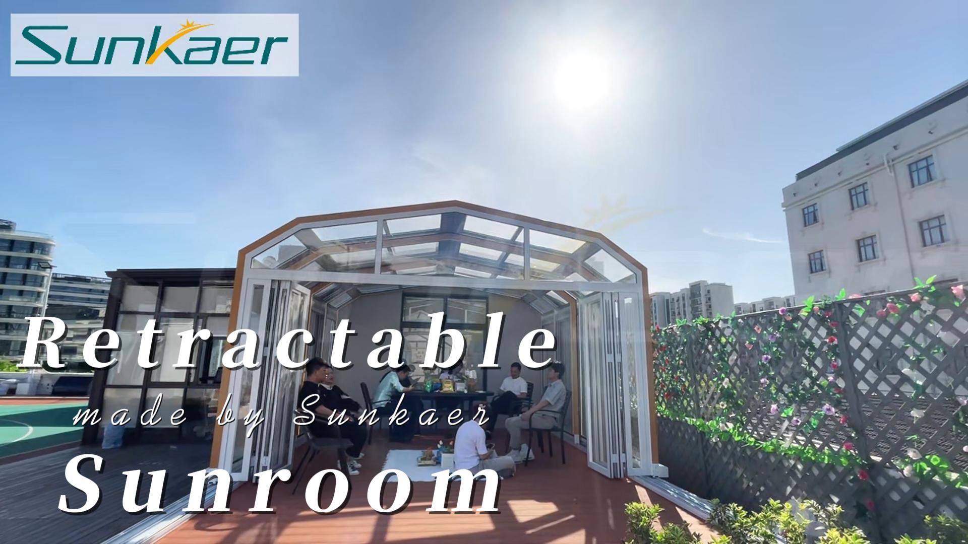 From Sketch to Reality: A 100% Customized Polycarbonate Retractable Sunroom