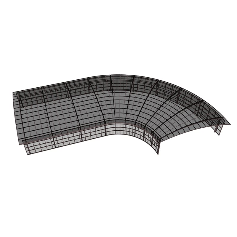 DIY Rain Shelter Awning Outdoor Canopy for Underground Garage Entrance/Exit