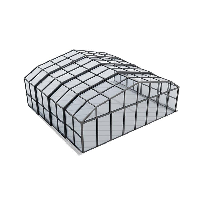 Waterproof Retractable Sunroom Patio Cover Polycarbonate Balcony Roof Covering