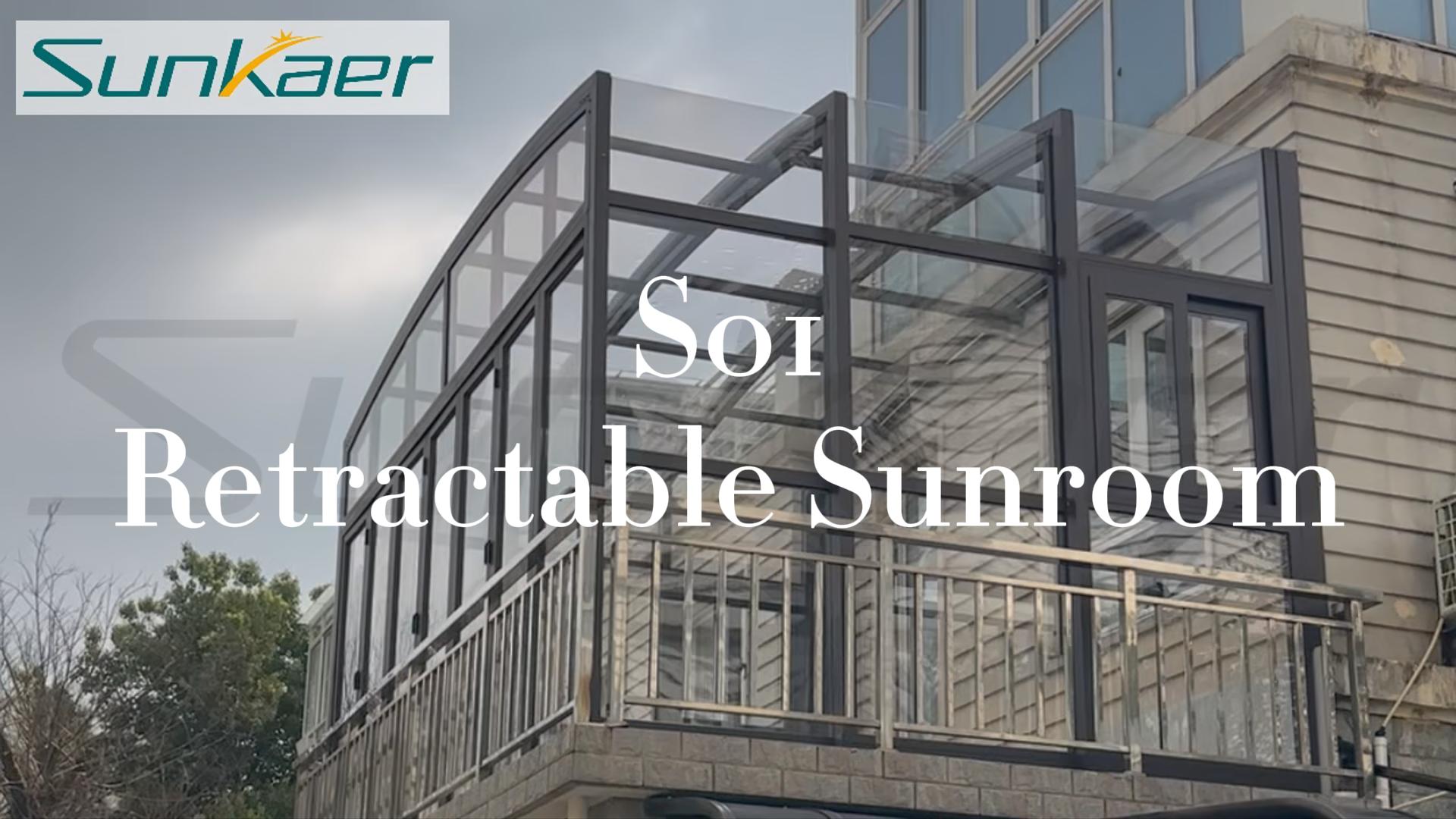 Perfect Fit: How We Custom-Designed a Retractable Sunroom for a Unique Balcony