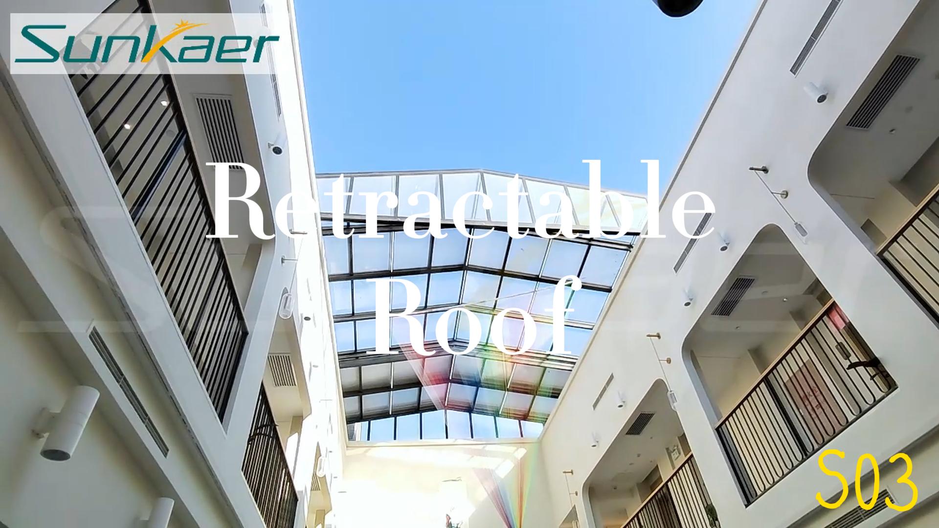 Solving Complex Commercial Requirements: A 100% Custom Electric Retractable Roof