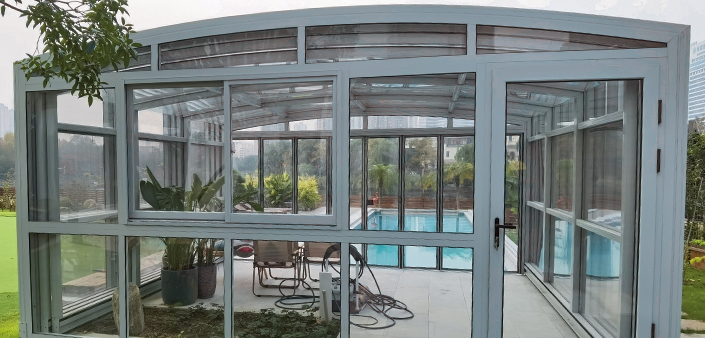 SK-S02 U-curved Pool Room
