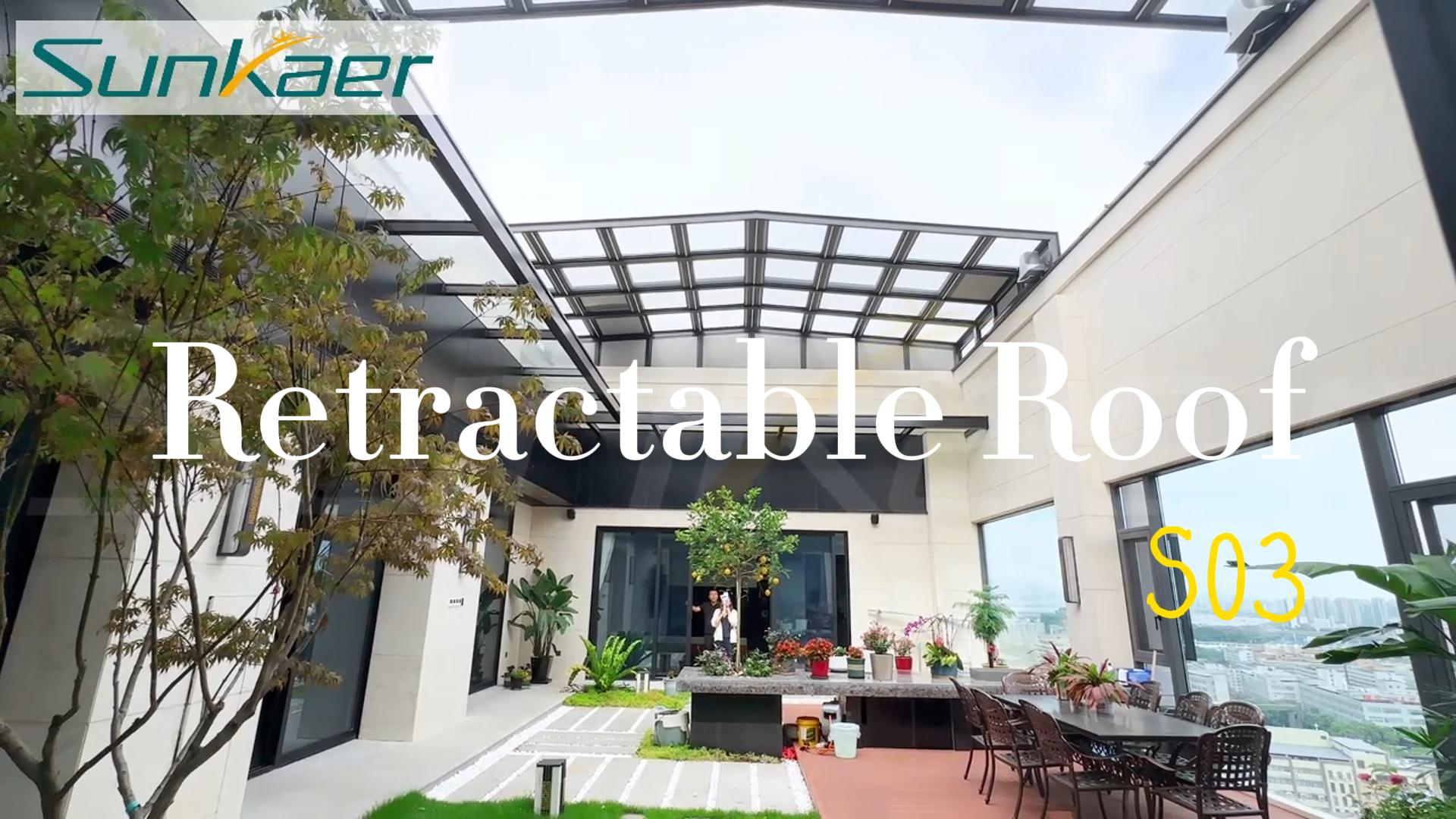 Touch of a Button: Operating a Massive Custom Electric Retractable Roof