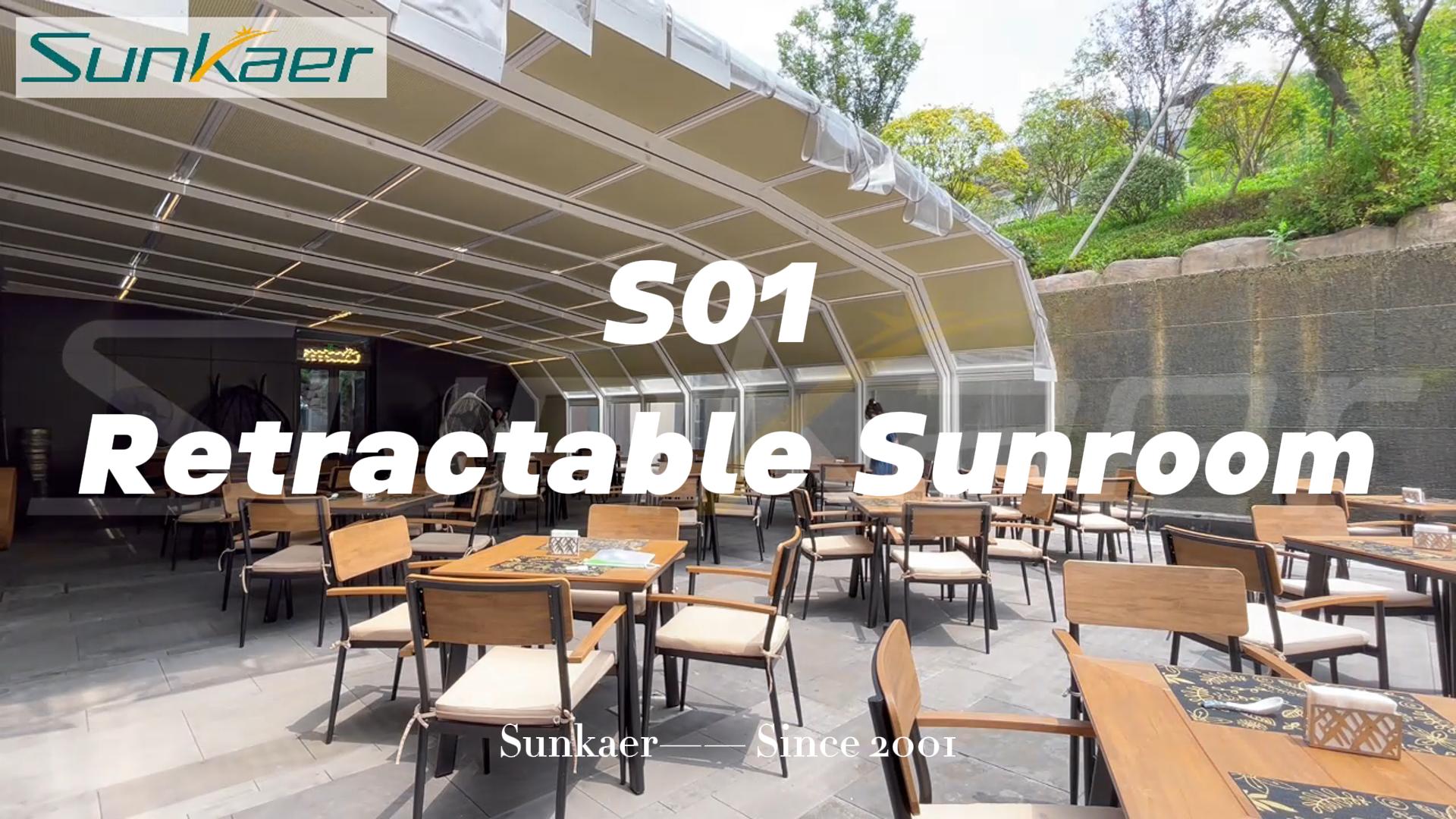 Increasing Restaurant Capacity with a Custom Retractable Enclosure | Hotel Project