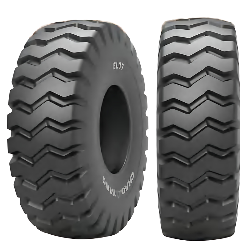 23.5-25 EL37 All-Steel Loader Tire – L3/E3 Tread Pattern for Construction and Earthmoving Applications