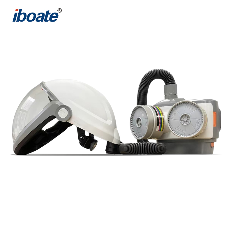 Iboate Power Air Purifying Respirator (PAPR) - Positive Pressure Long-Term Respiratory Protection