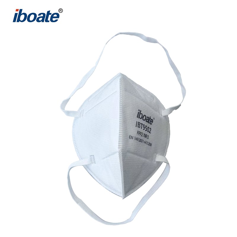 Iboate IBT9502 FFP2 Folded Particulate Mask - EN 149 Certified Respiratory Protection