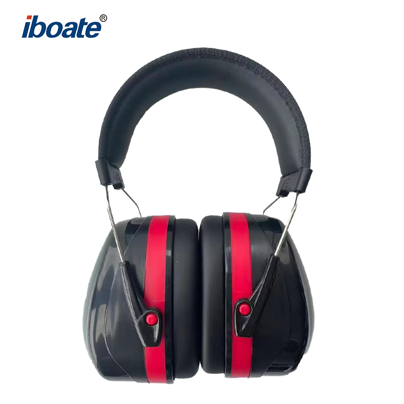 Iboate SNR 33dB Noise-Canceling Safety Earmuffs - CE & ANSI Certified