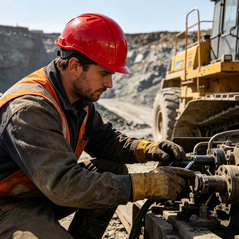 ABS hard hat offers excellent impact resistance for construction sites.