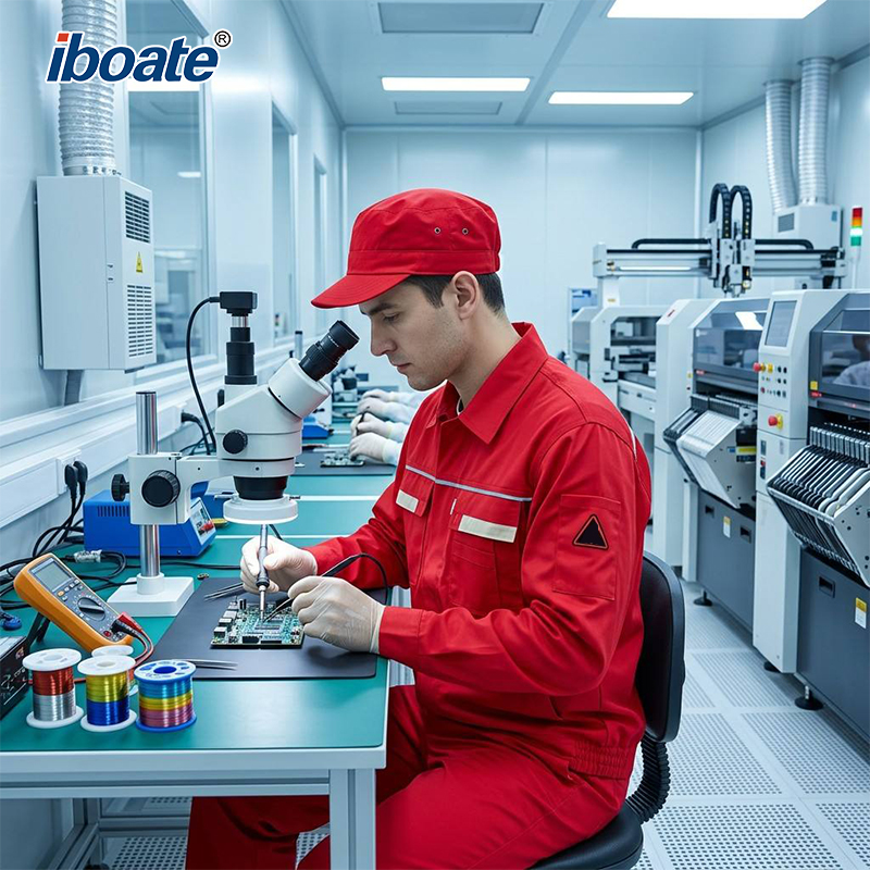 Iboate Anti-Static ESD Work Suit – High Visibility Reflective Safety Uniform (HF P.E.S Certified)