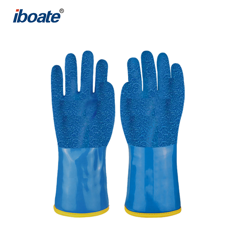 Iboate PU0282 Anti-Slip Waterproof Gloves for Cold Storage & Agriculture