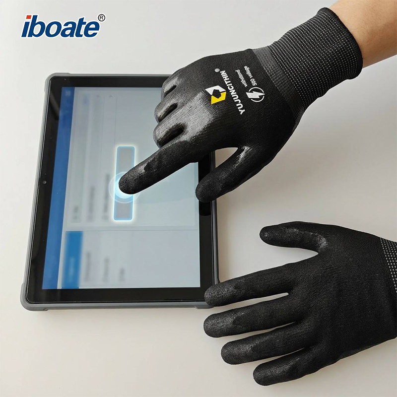 Iboate Cut-Resistant Electrical Work Gloves – Level 5 Cut &500V Protection Touchscreen Compatible