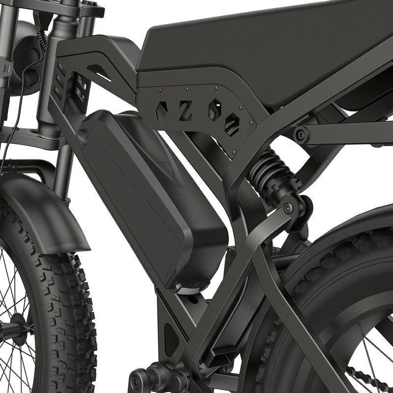 ZUMI EX01 Electric Motorcycle | ATV20 1000W Fat Tire E-Bike