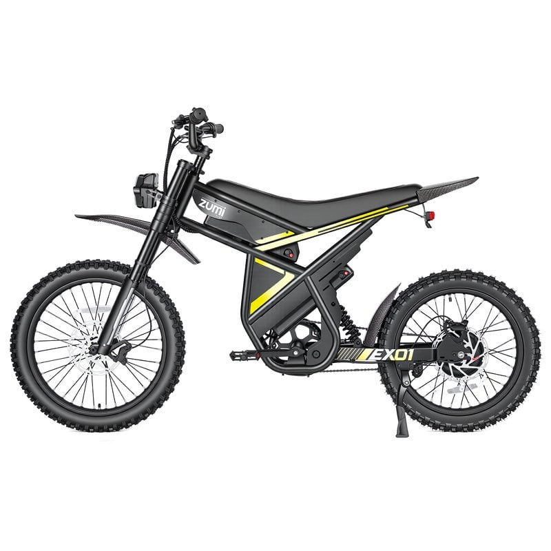 ZUMI EX01 Electric Motorcycle | 52V 1500W Off-Road | 155KM Dual Battery